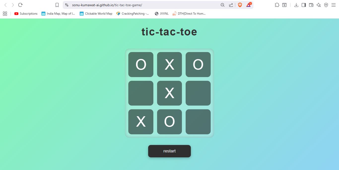 Tic-Tac-Toe Game Preview